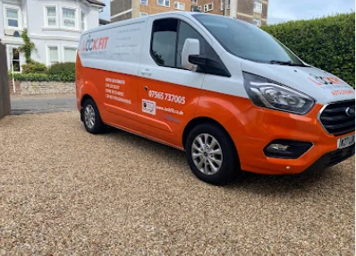 LockFit Worthing van on a residential driveway